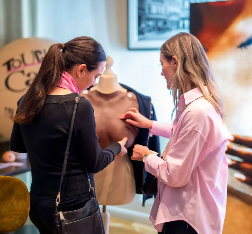 Foto im Rahmen der Kampagne #TouchMyCancer